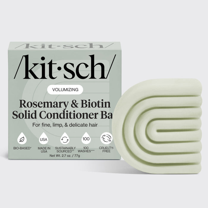 Rosemary Biotin Shampoo and Conditioner Bar Set Complete Solid Hair Care System