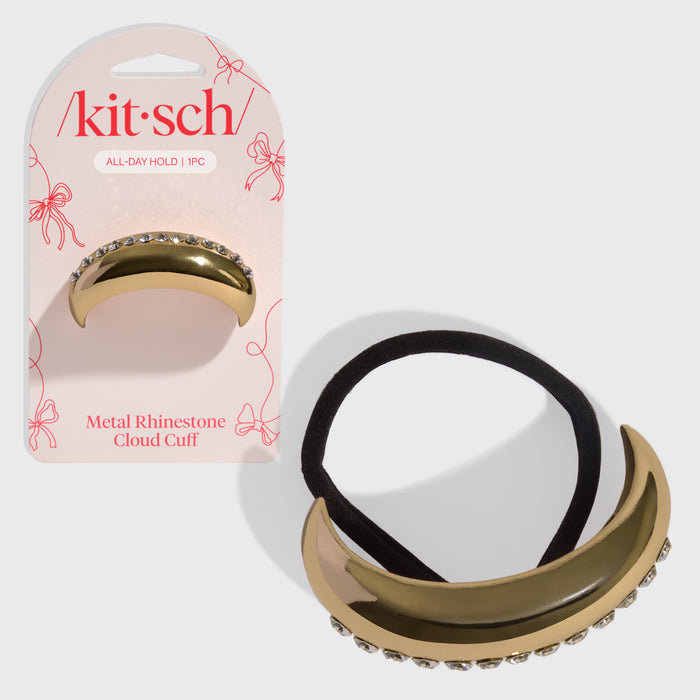 Coletero Nube con pedrería blanca - Mediano