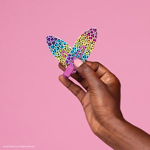 Lisa Frank x Kitsch Pinzas antiarrugas XL- Rainbow Leopard