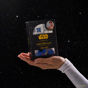 Star Wars™ & Kitsch Satin Pillowcase in R2-D2 & C-3PO