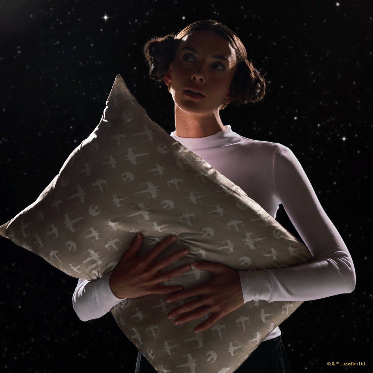 Star Wars™ & Kitsch Satin Pillowcase in Rebel Alliance