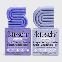 Shampoo e condicionador tonalizante roxo para cabelos tingidos e grisalhos
