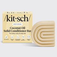 Kokosnussöl-Conditioner-Bar für trockenes, strapaziertes Haar
