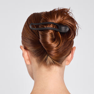 Pinza piatta ricurva 2 pezzi - Nero e tartaruga