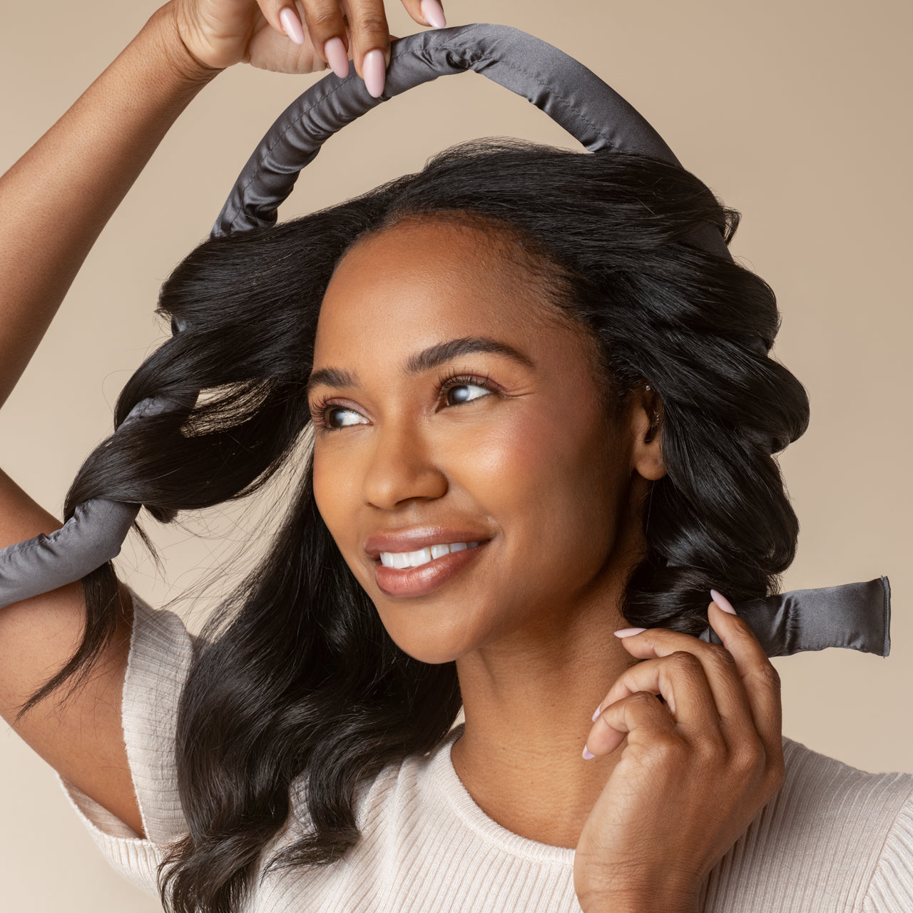 Hitzeloser Lockenstab in Satin - Charcoal