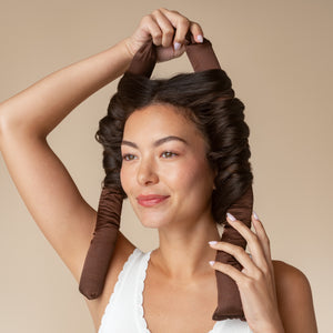 XL Hitzefreier Lockenstab - Schokolade