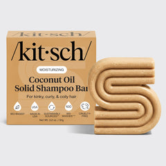 Kokosnussöl Shampoo Bar für trockenes, beschädigtes Haar