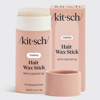 Cera para cabelo em bastão com óleo de rícino