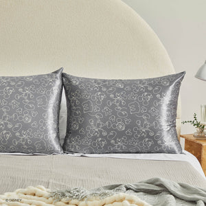 Kitsch x Mickey and Minnie Satin Pillowcase in Mickey Magic