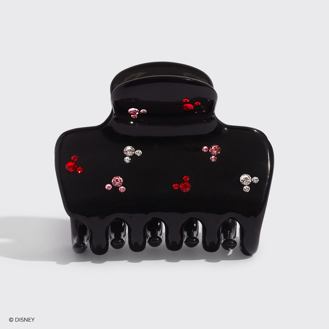 Kitsch x Mickey and Minnie Cloud Claw Clip in Black Rhinestone