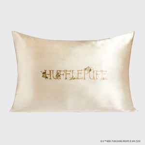 Kitsch x Harry Potter Satin Pillowcase in Hufflepuff