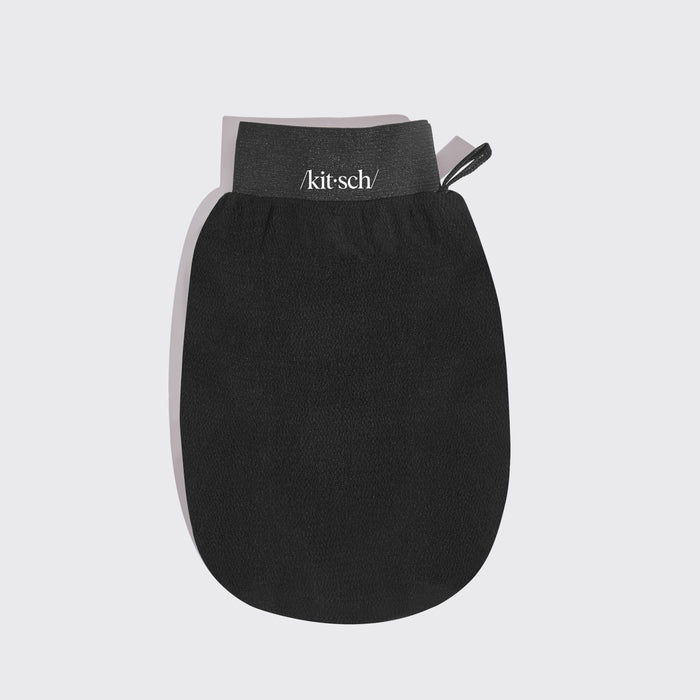 Gant exfoliant 1pc - Noir