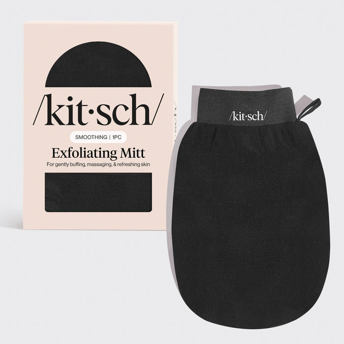 Gant exfoliant 1pc - Noir