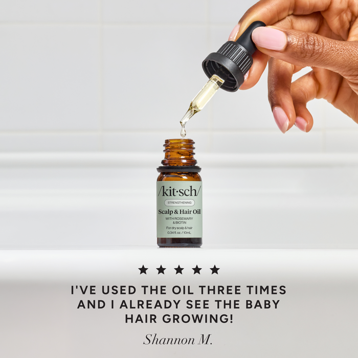 Óleo Equilibrante para Couro Cabeludo e Cabelo com Alecrim e Biotina - 0,34 fl oz./10mL