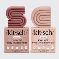 Castor Oil Nourishing Shampoo & Conditioner Bar Combo