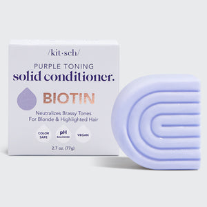 Μωβ μπάρα σαμπουάν & κοντίσιονερ με Biotin Caddy Bundle