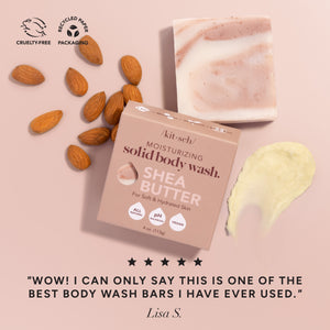 Burro di karité esfoliante per il corpo