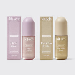 Duo Domenica al Mercato: Violetta Pura e Pistachio Latte
