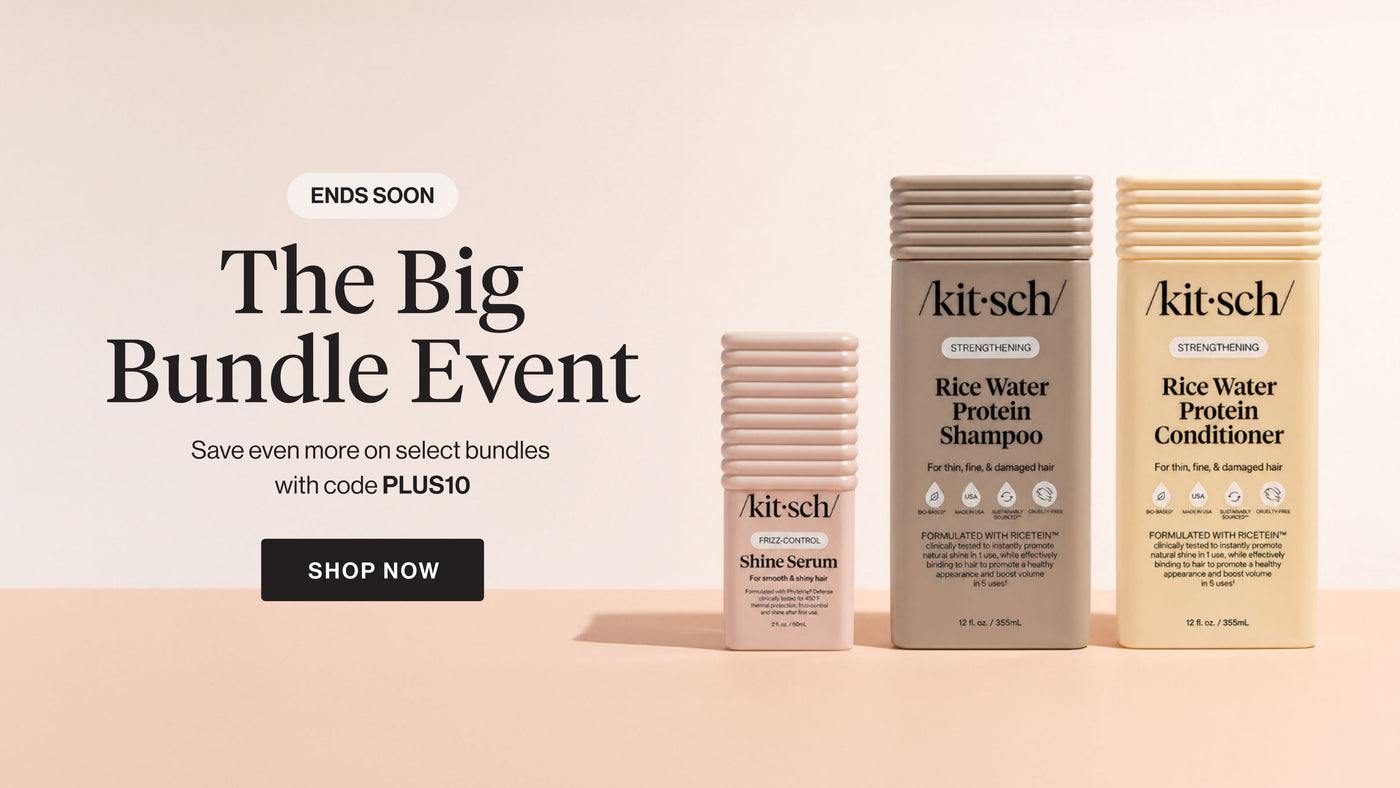 Kitsch Big Bundle Event – save on hair bundles with code PLUS10