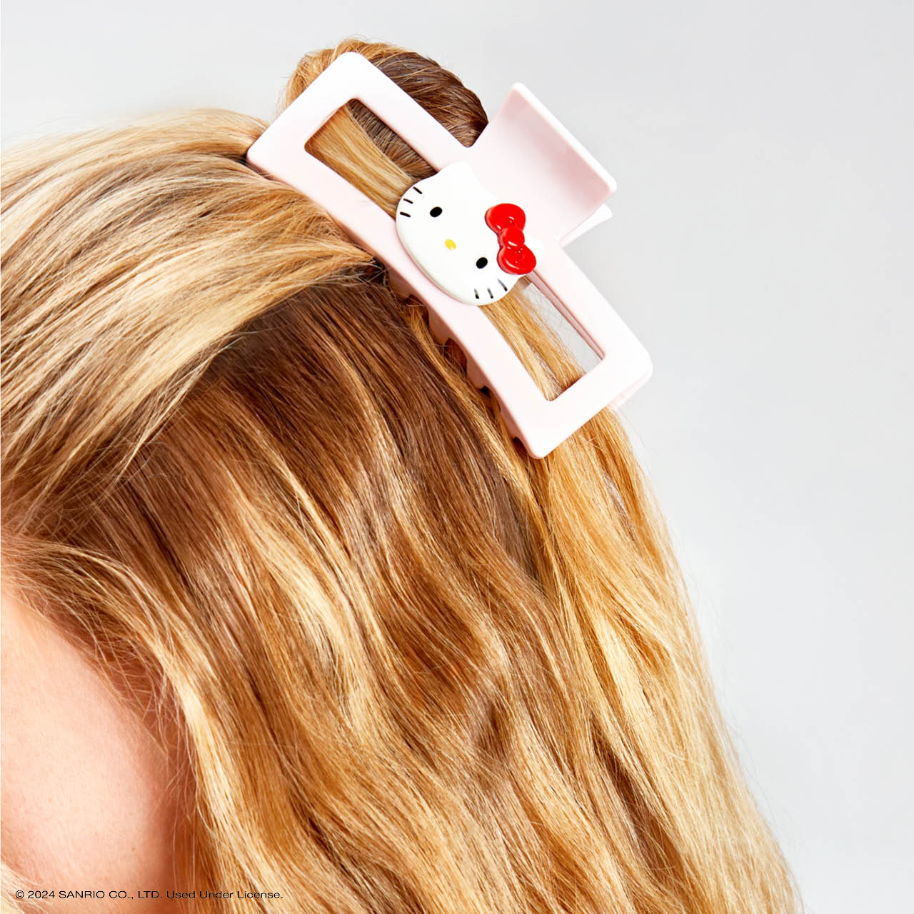 Kitsch x Hello Kitty Jumbo Claw Clip in Kitty Face