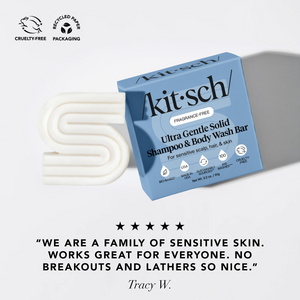 Ultra Sensitive Shampoo & Body Wash Bar Fragrance Free