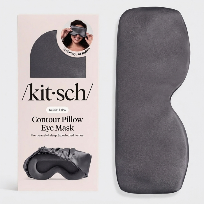 Masque de sommeil contour coussin teinte anthracite