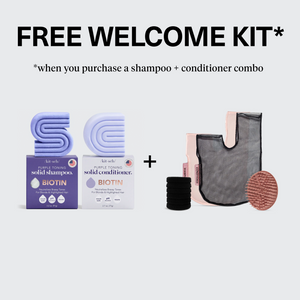 Shampoo & Conditioner Bundle with Free Welcome Kit